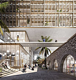 plaza mockup